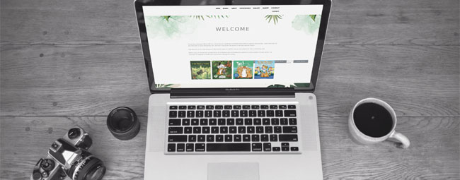 Author Website Design