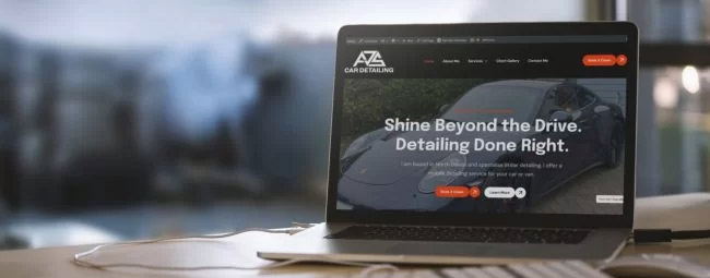 Car Valeting Website Design Services